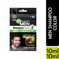Garnier Men Shampoo Color-3 Brown Black-10ml+10ml