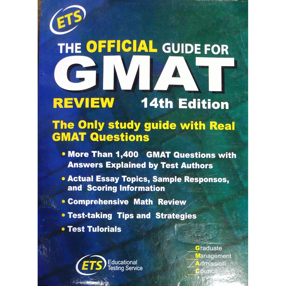 ETS Official Guide for GMAT Review