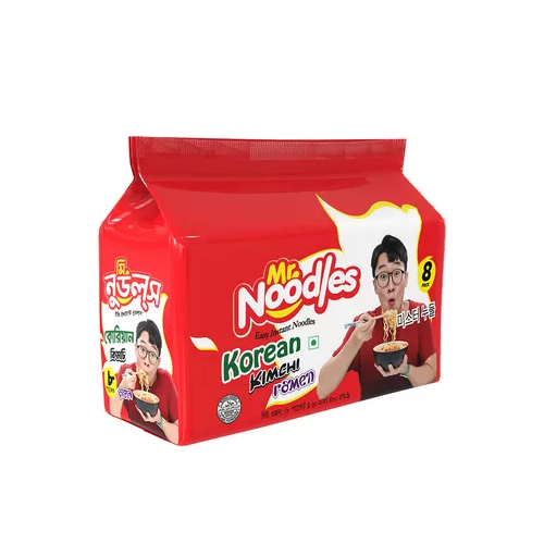 Mr. Noodles Korean Kimchi Ramen-8 pcs