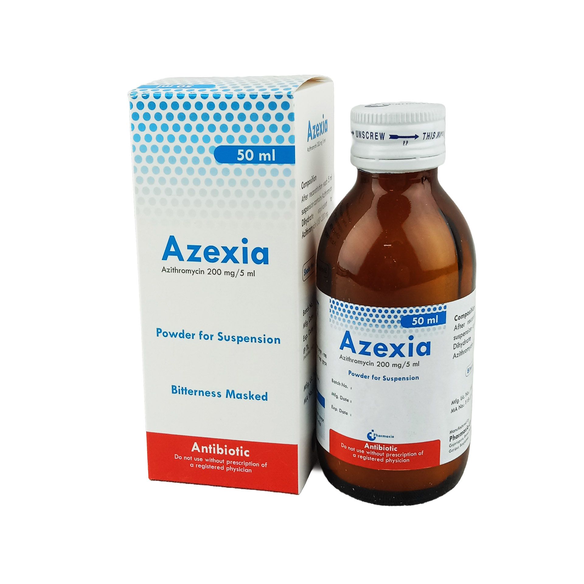 Azexia 50ml - (200mg/5ml)