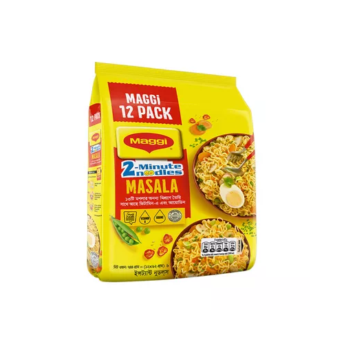 Nestle Maggi 2-Minute Masala Instant Noodles-12 pack