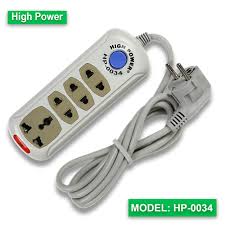 Multi Plug ML-034 Multiplug 4 Port Extention Socket cable Size 2/5 M