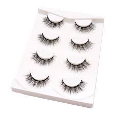 Faux Eyelashes Lightweight Cross Makeup Extensions Eye Lashes
