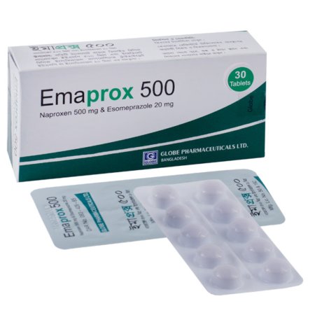 Emaprox 500 Tablet - (20mg+500mg)