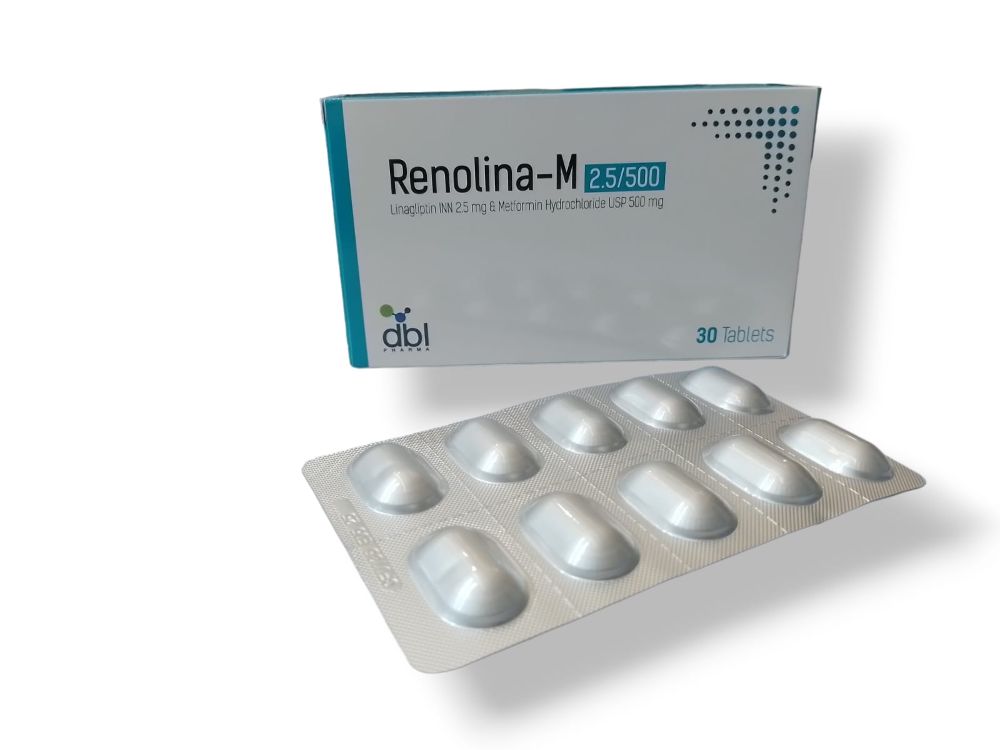 Renolina M Tablet - (2.5mg+500mg)